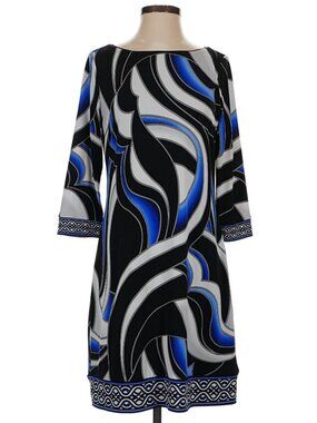 White House Black Market Vibrant Shift Dress - Size S - Like New